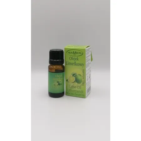 BAMER OLEJEK ETERYCZNY LIMETKOWY 100% NATURALNY